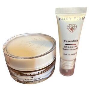 Body Firm Crepe Erase‎ Lift & Smooth and Eye Repair Treatment Essentials Set NEW